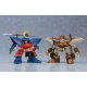 Hao Taikei Ryu Knight - Figurine Moderoid Plastic Model Kit Collection Series: 3 Hayatmaru & Delingar 10 cm