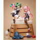 Poyoyon Rock Artwork Collection - Statuette 1/5.5 Midori & Pink Sukumizu 28 cm
