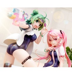 Poyoyon Rock Artwork Collection - Statuette PVC 1/5.5 Midori & Pink Sukumizu 28 cm