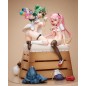 Poyoyon Rock Artwork Collection - Statuette PVC 1/5.5 Midori & Pink Sukumizu 28 cm