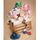 Poyoyon Rock Artwork Collection - Statuette 1/5.5 Midori & Pink Sukumizu 28 cm
