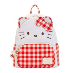 Sanrio - By Loungefly Mini sac à dos Hello Kitty Gingham Cosplay