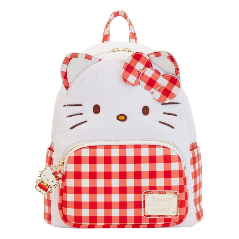 Sanrio - By Loungefly Mini sac à dos Hello Kitty Gingham Cosplay