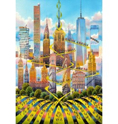 Autre - Tytus Brzozowski Puzzle New York (1000 pièces)