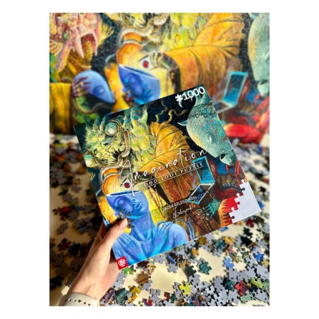 Autre - Jacek Szleszynski puzzle Imagination The Gift / Dar (1000 pièces)