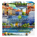 Tytus Brzozowski - Puzzle Imagination Warsaw Bridges (1000 pièces)