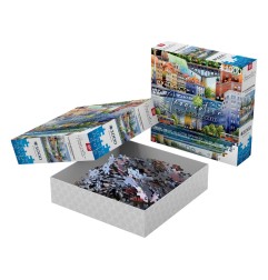 Autre - Tytus Brzozowski puzzle Imagination Warsaw Bridges (1000 pièces)