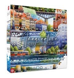 Tytus Brzozowski - Puzzle Imagination Warsaw Bridges (1000 pièces)