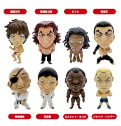 Baki Hanma - Pack 8 figurines 16d Collectible Figure Collection  Hanma 6 cm