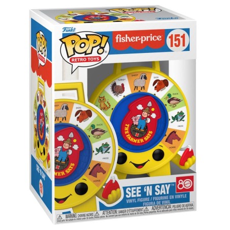 Retro Toys - Figurine POP! See 'N Say 9 cm