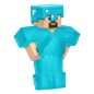 Minecraft Heroes of Goo Jit Zu Meteor Madness - Figurine extensible Steve 12 cm