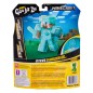 Minecraft Heroes of Goo Jit Zu Meteor Madness - Figurine extensible Steve 12 cm