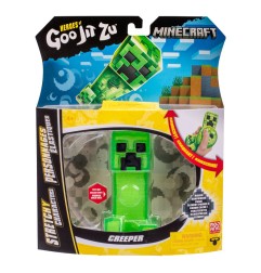 Minecraft Heroes of Goo Jit Zu Meteor Madness - Figurine extensible Creeper 12 cm