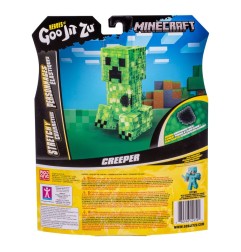 Minecraft Heroes of Goo Jit Zu Meteor Madness - Figurine extensible Creeper 12 cm