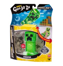 Minecraft Heroes of Goo Jit Zu Meteor Madness - Figurine extensible Creeper 12 cm