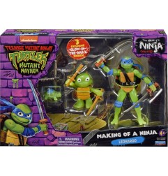 Tortues Ninja - Ninja Turtles : Teenage Years pack 3 figurines Leonardo Evolution 10 cm