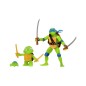 Ninja Turtles : Teenage Years - Pack 3 figurines Leonardo Evolution 10 cm
