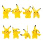 Pokémon - Battle Feature vinyle figurines Set de 8 Pikachu 5 cm