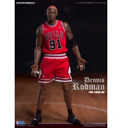 NBA - Collection figurine Real Masterpiece 1/6 Dennis Rodman Limited Retro Editon 33 cm