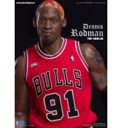 NBA - Collection figurine Real Masterpiece 1/6 Dennis Rodman Limited Retro Editon 33 cm