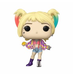 DC Comics - Les Anges de la nuit POP! Heroes Vinyl figurine Harley Quinn (Caution Tape) 9 cm