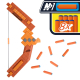 NERF - Arc lance-fléchettes NERF Minecraft