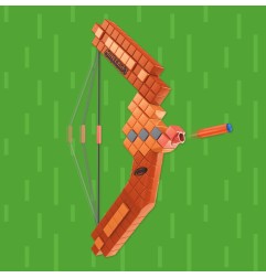Minecraft - NERF arc lance-fléchettes
