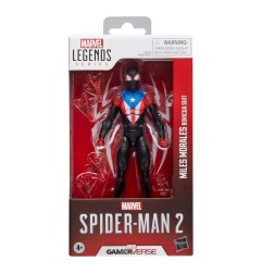 Spider-Man 2 Marvel Legends Gamerverse - Figurine Miles Morales (Boricua Suit) 15 cm