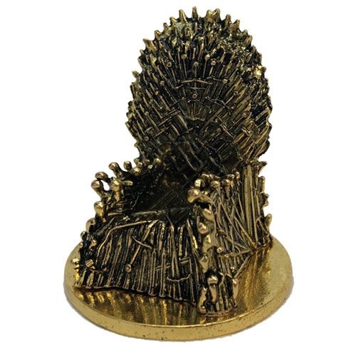 Game of Thrones - Mini réplique KUZO Diecast Iron Throne Gold Variant SDCC 2019 5 cm