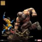 Marvel - Statuette 1/10 BDS Art Scale Wolverine vs Juggernaut heo EU Exclusive 30 cm
