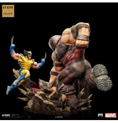 Marvel - Statuette 1/10 BDS Art Scale Wolverine vs Juggernaut heo EU Exclusive 30 cm