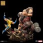 Marvel - Statuette 1/10 BDS Art Scale Wolverine vs Juggernaut heo EU Exclusive 30 cm