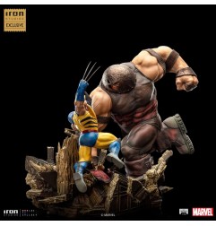 Marvel - Statuette 1/10 BDS Art Scale Wolverine vs Juggernaut heo EU Exclusive 30 cm