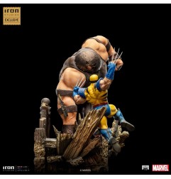 Marvel - Statuette 1/10 BDS Art Scale Wolverine vs Juggernaut heo EU Exclusive 30 cm