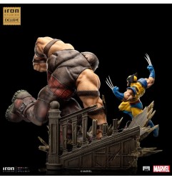 Marvel - Statuette 1/10 BDS Art Scale Wolverine vs Juggernaut heo EU Exclusive 30 cm