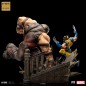 Marvel - Statuette 1/10 BDS Art Scale Wolverine vs Juggernaut heo EU Exclusive 30 cm