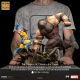 Marvel - Statuette 1/10 BDS Art Scale Wolverine vs Juggernaut heo EU Exclusive 30 cm