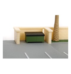 Fast & Furious - Diorama Nano Metalfigs Nano Scene Toretto's Café