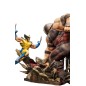 Marvel - Statuette 1/10 BDS Art Scale Wolverine vs Juggernaut heo EU Exclusive 30 cm