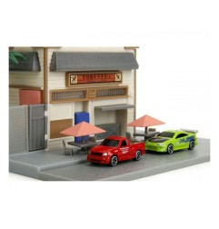 Fast & Furious - Diorama Nano Metalfigs Nano Scene Toretto's Café