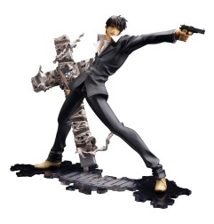 Trigun - Badlands Rumble statuette PVC ARTFX J 1/8 Nicholas D. Wolfwood Renewal Package Version 20 cm