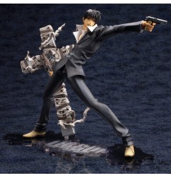 Trigun - Badlands Rumble statuette PVC ARTFX J 1/8 Nicholas D. Wolfwood Renewal Package Version 20 cm