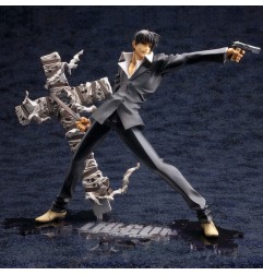 Trigun - Badlands Rumble statuette PVC ARTFX J 1/8 Nicholas D. Wolfwood Renewal Package Version 20 cm
