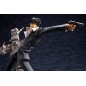 Trigun - Badlands Rumble statuette PVC ARTFX J 1/8 Nicholas D. Wolfwood Renewal Package Version 20 cm