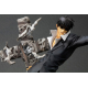 Trigun Badlands Rumble - Statuette ARTFX J 1/8 Nicholas D. Wolfwood Renewal Package Version 20 cm
