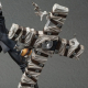 Trigun Badlands Rumble - Statuette ARTFX J 1/8 Nicholas D. Wolfwood Renewal Package Version 20 cm