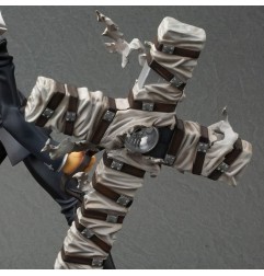 Trigun Badlands Rumble - Statuette ARTFX J 1/8 Nicholas D. Wolfwood Renewal Package Version 20 cm