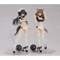 Guilty Princess - Figurine PLAMAX GP-07 Underwear Body Girl Ran & Jelly: Maid Ver. Set 16 cm