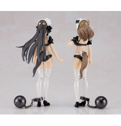 Guilty Princess - Figurine PLAMAX GP-07 Underwear Body Girl Ran & Jelly: Maid Ver. Set 16 cm