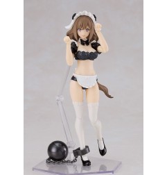Guilty Princess - Figurine PLAMAX GP-07 Underwear Body Girl Ran & Jelly: Maid Ver. Set 16 cm